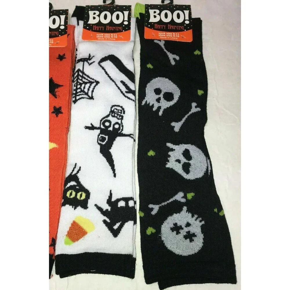 Boo! halloween socks